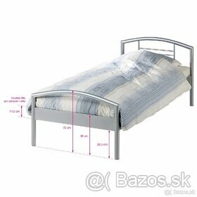Kovova posteľ - 1