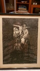 Predám obraz Mikuláš Galanda , názov Golgota , 1923