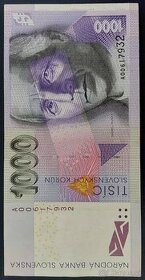 1000 Korún Slovenských rok 2005 NÁHRADNÁ SÉRIA A