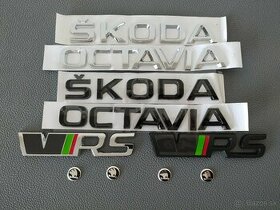 Škoda, Octavia, RS nápisy - 1