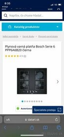 Plynová varná platňa Bosch Serie 6 PPP6A6B20