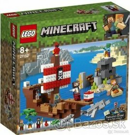 LEGO Minecraft 21152 Dobrodružstvo na pirátskej lodi - 1