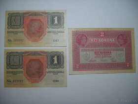 Bankovky Rakúsko-Uhorsko 1916, 1917
