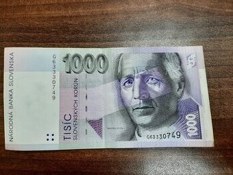 1000SK - TISÍC Slovenských korún