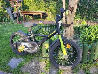 Detský bicykel Btwin Dark Hero na 4,5 do 6 rokov