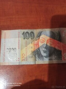 Predám jubilejnych 100 korun