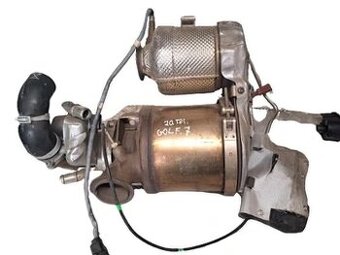 Katalizator+DPF na VW GOLF 7