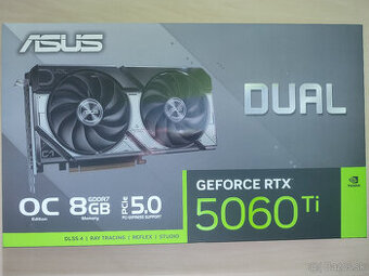NOVÁ grafická karta ASUS RTX 5060 Ti 8GB – neotvorená