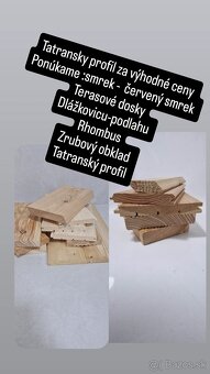 Obklad červený smrek