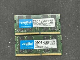 2x 16gb (32GB) DDR4 Notebook
