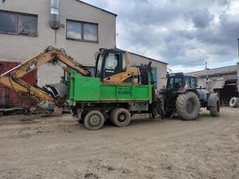 Vlečka s hydraulickou rukou - 1
