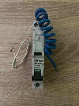 Istič a Prúdový Chránič 6A / 30mA