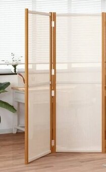 Paraván z masívneho dreva