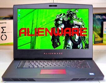 Herný notebok ALIENWARE | GTX 1060 6GB | I7-7700HQ | RGB - 1