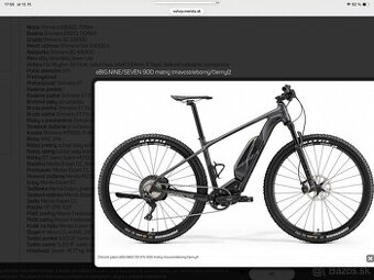 ElektrobicykeBIG.NINE/SEVEN 900 matný tmavostrieborný/čierny