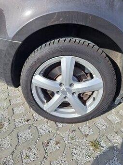 Sada 4 hlinikove disky +zimne pneumatiky