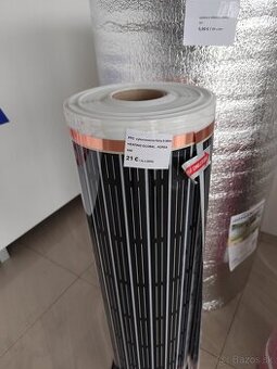 Elektrické vykurovacie fólie, podlahové kúrenie