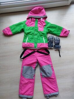 Ice peak lyžiarska bunda + oteplovačky veľ. 122