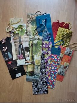 Darčekové tašky na fľašu