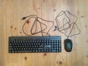 Drôtový set klávesnice a myši Connect IT