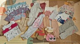 Balík oblečenia pre dievčatko 56-62