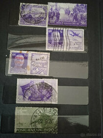 Staré poštové známky .