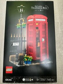 Lego Červená londýnska telefónna búdka 21347