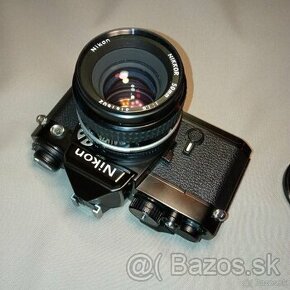 Nikon FE + Nikkor 50mm 1.8 - Plne funkčný