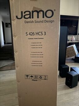 JAMO sada reproduktorov ako nové 160 eur