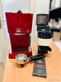 Gaggia Pákový kavovar+mlynček