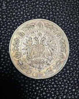 5 koruna 1900 bz Frantisek Jozef I.