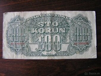 100 KORÚN 1944 ser. AB