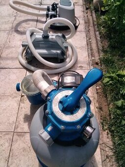 Predám pieskovú filtráciu,solinator, vysávač bazéna