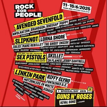 2x Rock for People 5days