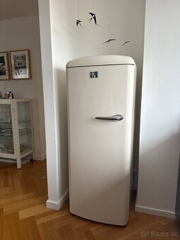 Gorenje retro chladnička ORB 152 C-L champagne