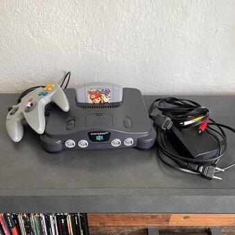 Nintendo 64 – retro herná konzola (N64)