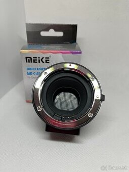 Adaptér Meike z Canon EF/EF-S na EF-M