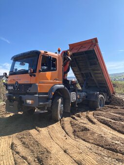 Mercedes Atego 4x4 1828  vyklápač s HR