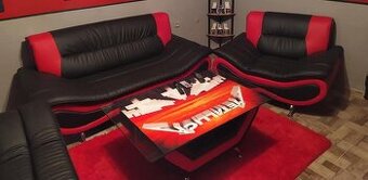 Sedacia súprava 3+2+1 Ekokoža.❤️