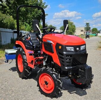 Malotraktor, traktor RHINO 25 HP, pluh 1/20, rotavátor 105