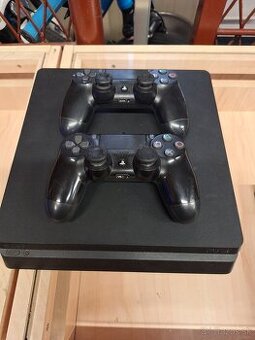 PlayStation 4 Slim 500GB,2 x ovládač