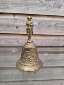 Starozitny bronzovy zvonček-Napoleon Bonaparte