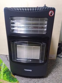 Plynový a elektrický ohrievač, kachle