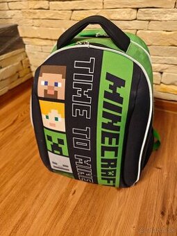 Školská taška Minecraft