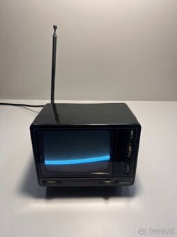 Stará/retro prenosna telka s radiom Audioton