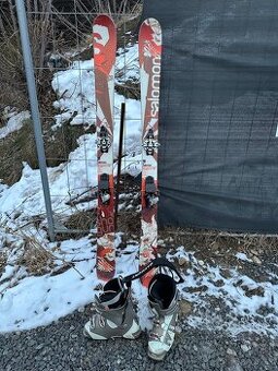 Viazanie Dynafit radical ST, lyziarky Garmont Sugar.