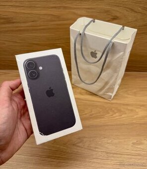 Apple iPhone 16 128GB Black - nerozbalený