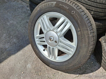 hliníkové disky RENAULT 4x100 16" pneu 205/60 r16
