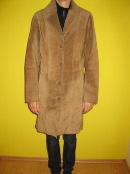 Dámske jelenicové sako, veľ. 36