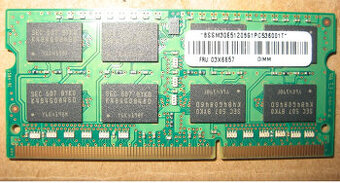 3x Notebookove pamate RAM DDR3 8GB